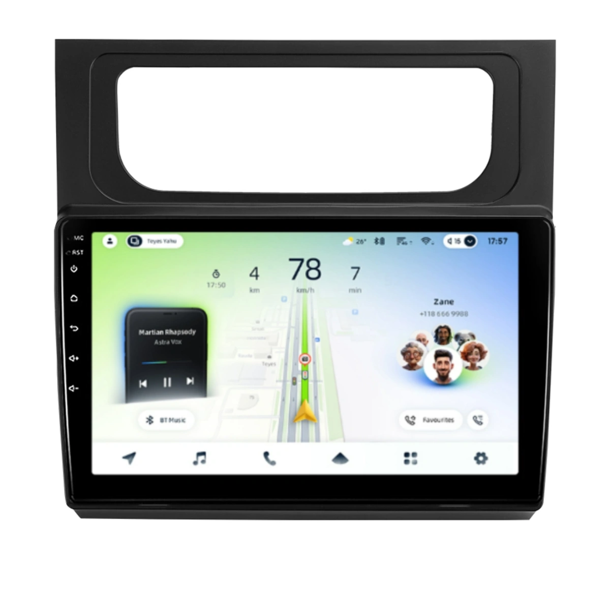 NAVIGATII VOLKSWAGEN - Navigatie Auto Teyes CC4L Volkswagen Touran 2 2015-2023 6+64GB 10.2" QLED Qualcomm 2Ghz, Android 4G Bluetooth 5.1 DSP