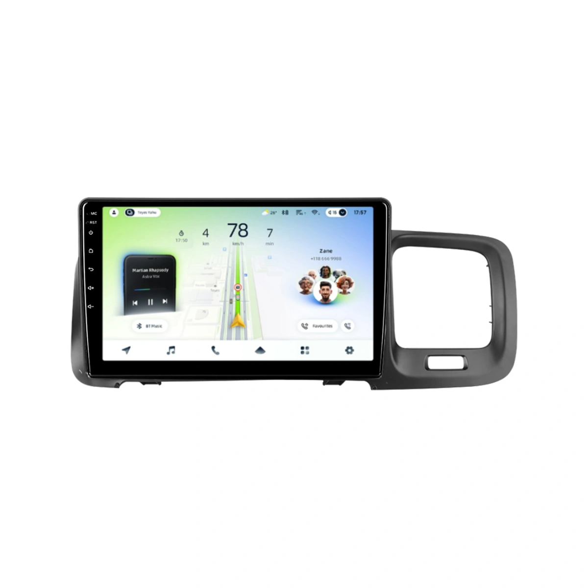 NAVIGATII VOLVO - Navigatie Auto Teyes CC4L Volvo S60 2011-2018 6+64GB 9" QLED Qualcomm 2Ghz, Android 4G Bluetooth 5.1 DSP