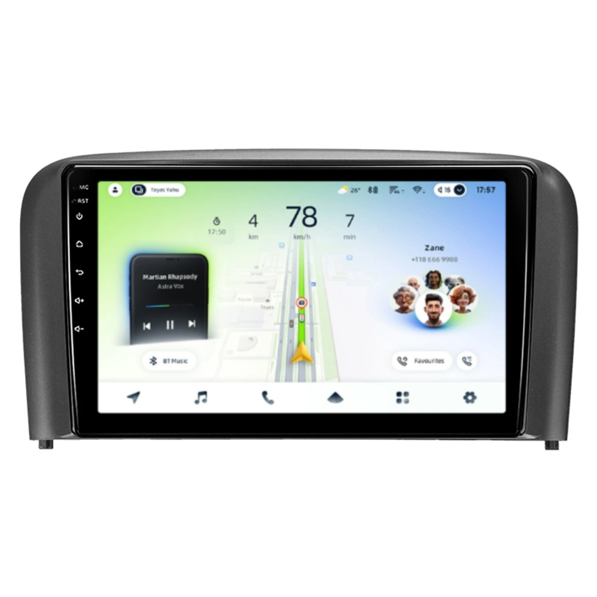 NAVIGATII VOLVO - Navigatie Auto Teyes CC4L Volvo S80 1998-2006 6+64GB 9" QLED Qualcomm 2Ghz, Android 4G Bluetooth 5.1 DSP