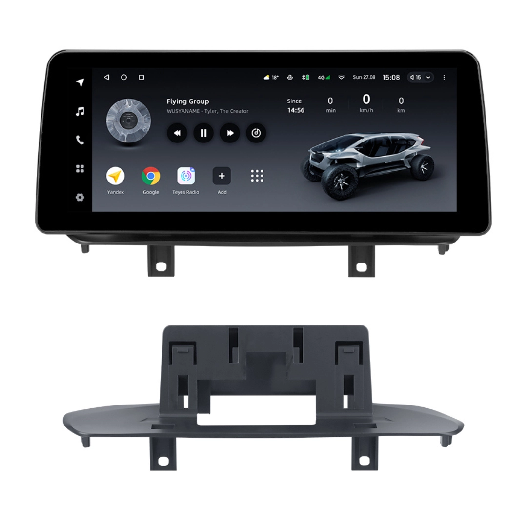Navigatii Auto - Navigatie Auto Teyes Lux One BMW X5 F15 2014-2018 EVO 6+128GB 12.3" IPS Octa-core 2Ghz, Android 4G Bluetooth 5.1 DSP