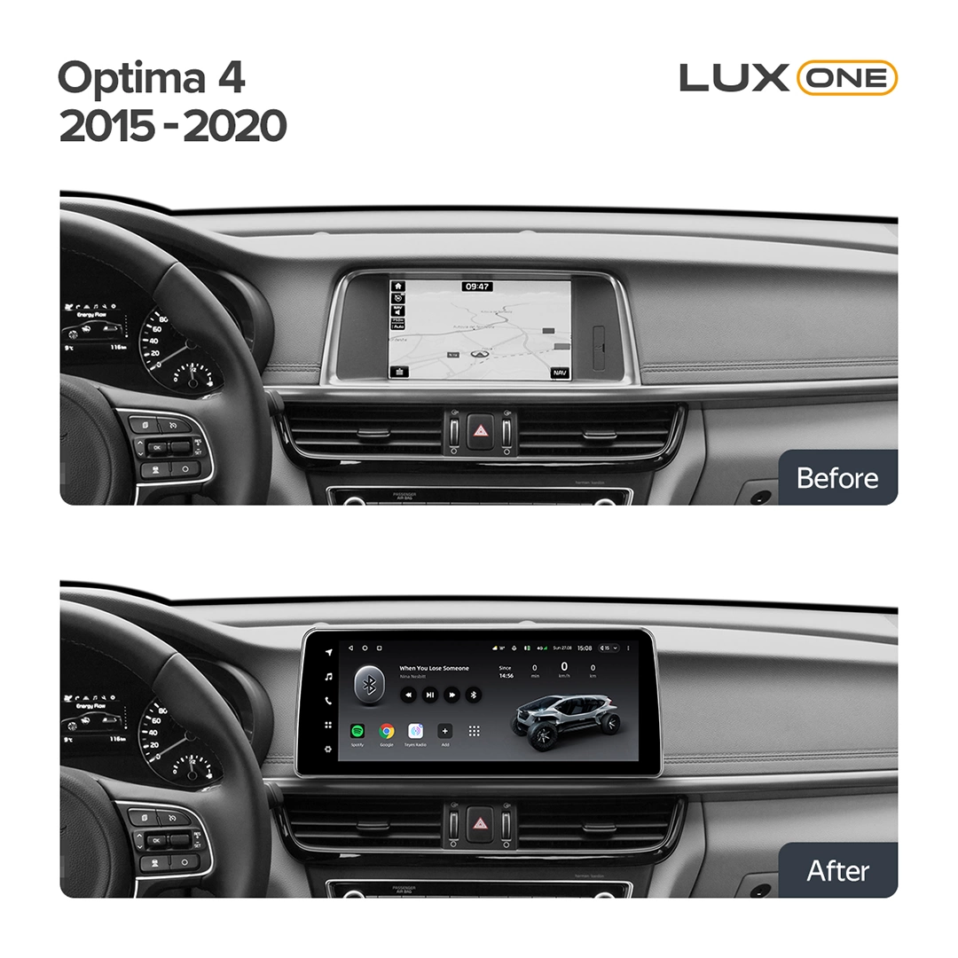 Navigatie Auto Teyes Lux One Kia Optima 4 2016-2020 4+32GB 12.3" IPS Octa-core 2Ghz, Android 4G Bluetooth 5.1 DSP [2]