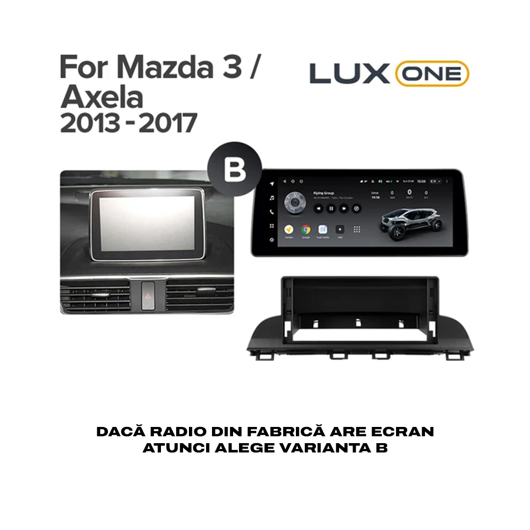 Navigatie Auto Teyes Lux One Mazda 3 III 2014-2018 4+32GB 12.3" IPS Octa-core 2Ghz, Android 4G Bluetooth 5.1 DSP [6]