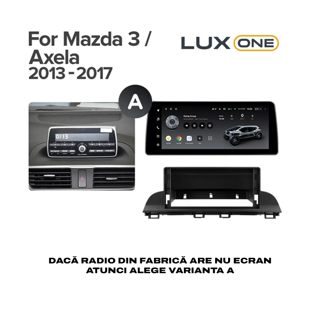 Navigatie Auto Teyes Lux One Mazda 3 III 2014-2018 4+32GB 12.3" IPS Octa-core 2Ghz, Android 4G Bluetooth 5.1 DSP [5]