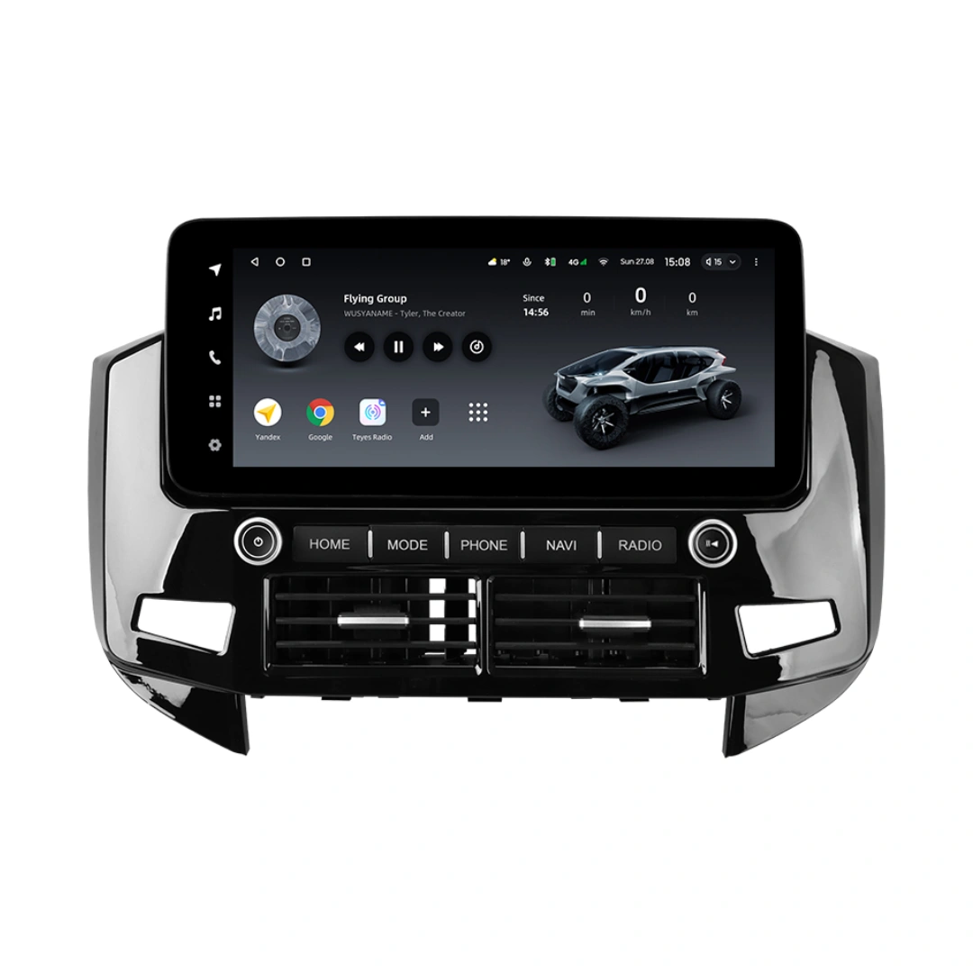 NAVIGATII MITSUBISHI - Navigatie Auto Teyes Lux One Mitsubishi Pajero 4 V90 2006-2021 4+32GB 12.3" IPS Octa-core 2Ghz, Android 4G Bluetooth 5.1 DSP