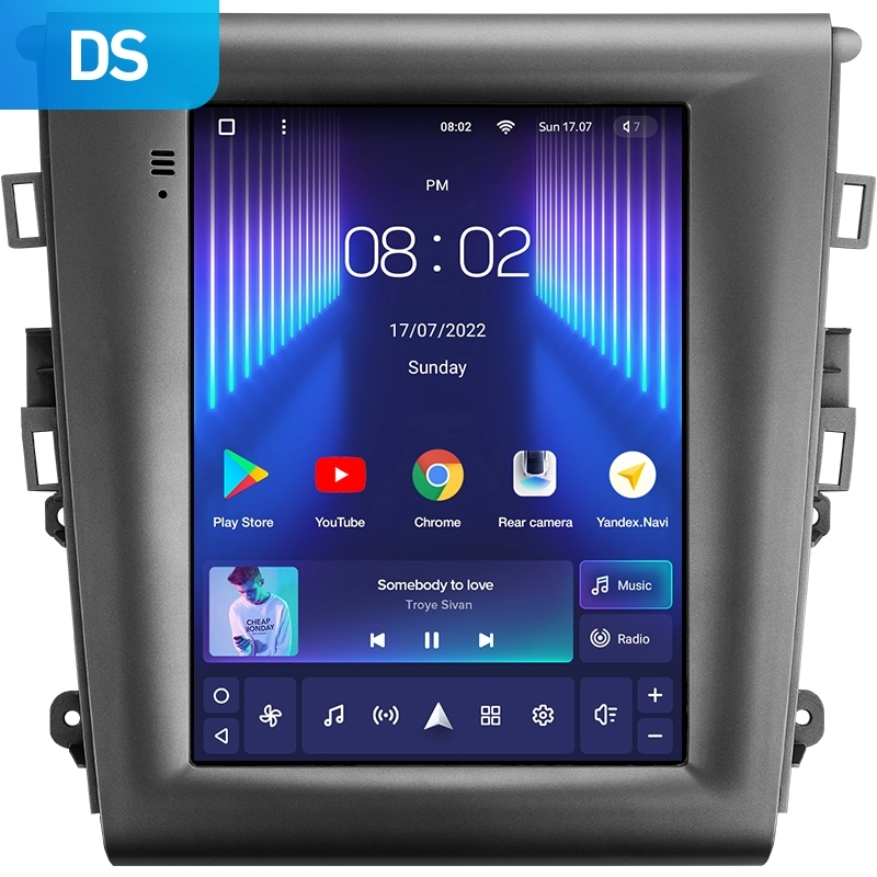 Navigatii - Navigatie Auto Teyes Tip Tesla TPRO 2 Ford Mondeo 4 2014-2022 3+32GB 9.7" QLED Octa-core 1.8Ghz, Android 4G Bluetooth 5.1 DSP