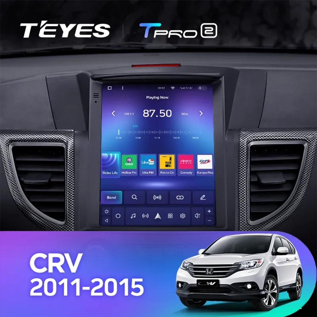 Navigatie Auto Teyes Tip Tesla TPRO 2 Honda CR-V 4 2011-2016 3+32GB 9.7" QLED Octa-core 1.8Ghz, Android 4G Bluetooth 5.1 DSP [3]