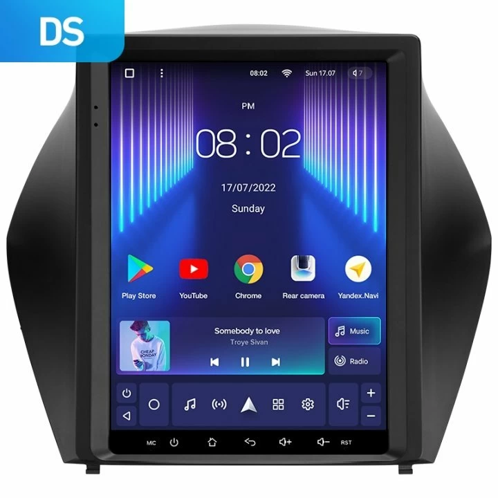 NAVIGATII HYUNDAI - Navigatie Auto Teyes Tip Tesla TPRO 2 Hyundai Tucson 2 2009-2015 4+64GB 9.7" QLED Octa-core 1.8Ghz, Android 4G Bluetooth 5.1 DSP