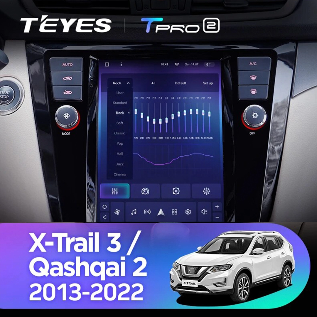 Navigatie Auto Teyes Tip Tesla TPRO 2 Nissan X Trail 3 T32 2013-2017 3+32GB 9.7" QLED Octa-core 1.8Ghz, Android 4G Bluetooth 5.1 DSP [3]