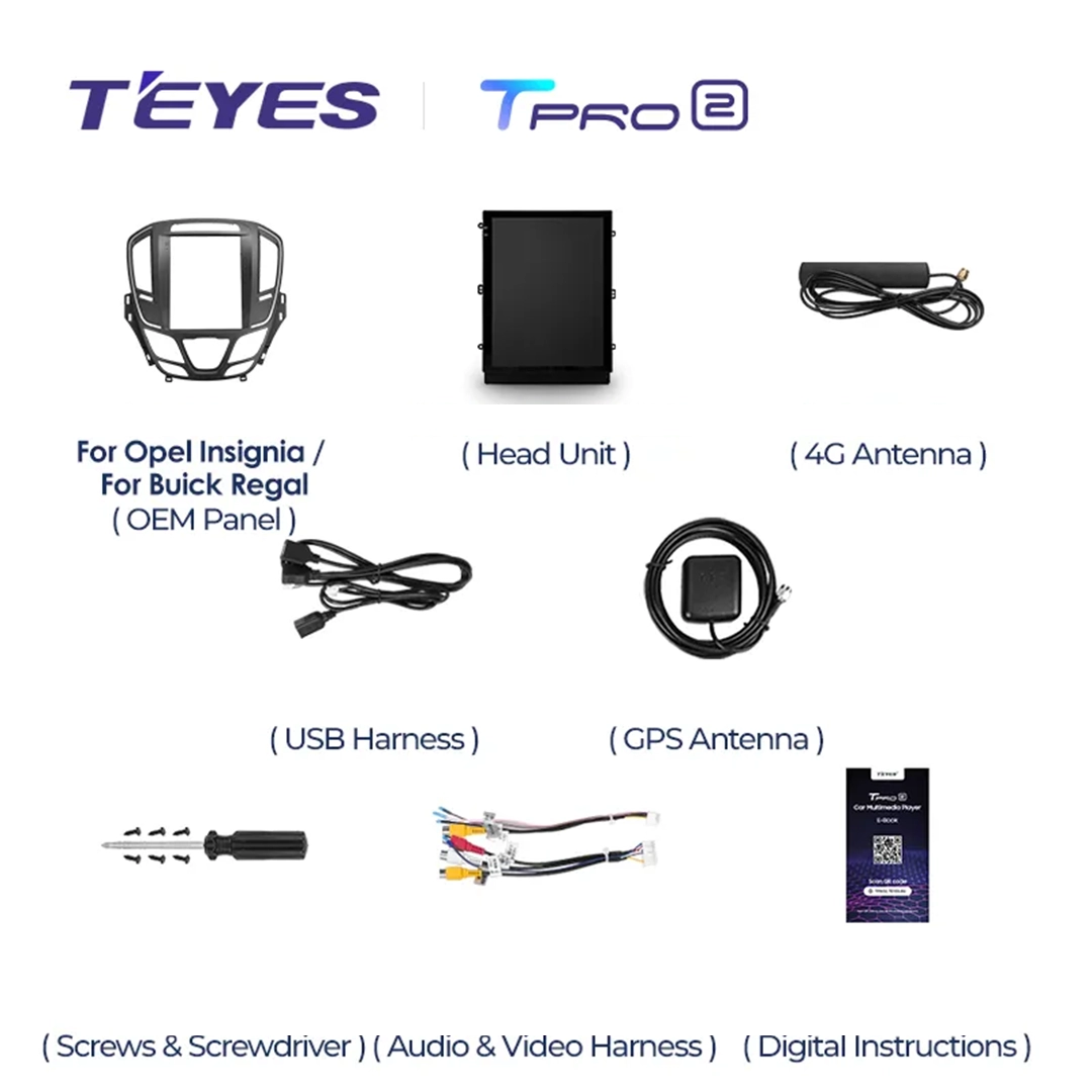 Navigatie Auto Teyes Tip Tesla TPRO 2 Opel Insignia 2013-2017 4+64GB 9.7" QLED Octa-core 1.8Ghz, Android 4G Bluetooth 5.1 DSP [5]