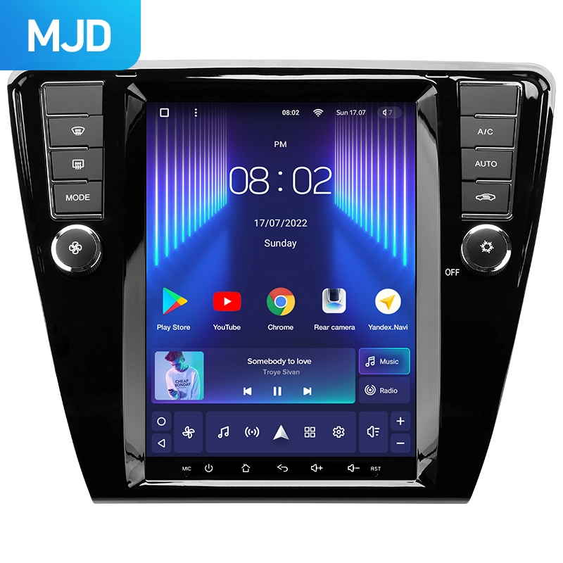 Navigatii - Navigatie Auto Teyes Tip Tesla TPRO 2 Skoda Octavia 3 2013-2018 4+64GB 9.7" QLED Octa-core 1.8Ghz, Android 4G Bluetooth 5.1 DSP