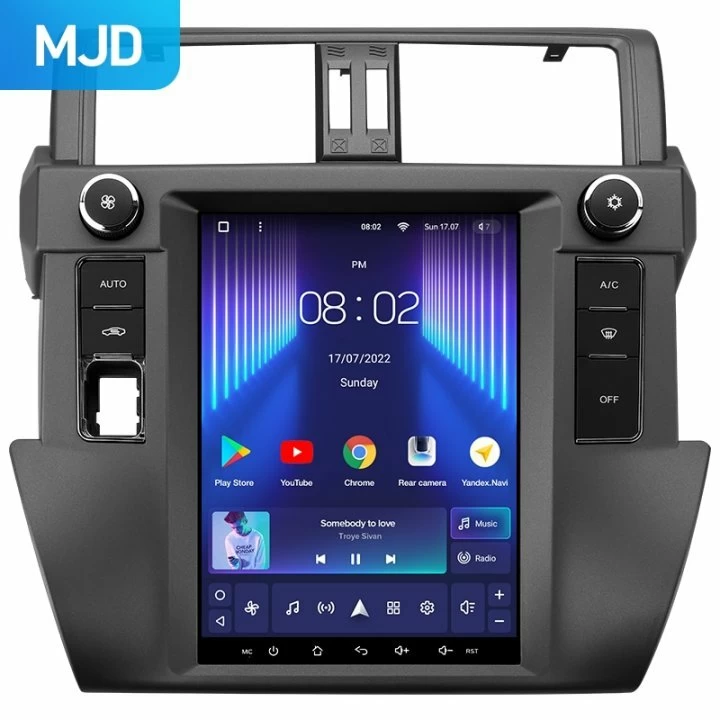 Navigatii Auto - Navigatie Auto Teyes Tip Tesla TPRO 2 Toyota Land Cruiser Prado J150 2013-2017 4+64GB 9.7" QLED Octa-core 1.8Ghz, Android 4G Bluetooth 5.1 DSP