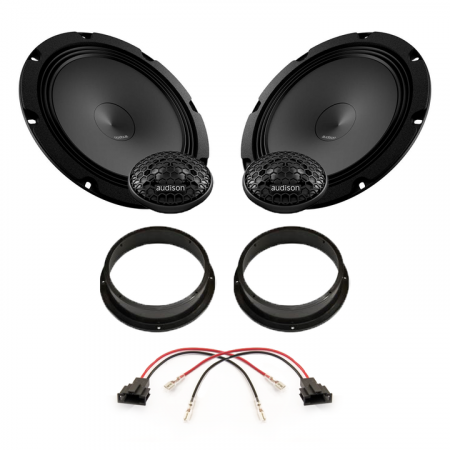 Audi - PACHET DIFUZOARE AUTO AUDISON PRIMA DEDICAT USI FATA AUDI A4 2007-2015, RMS 100 W