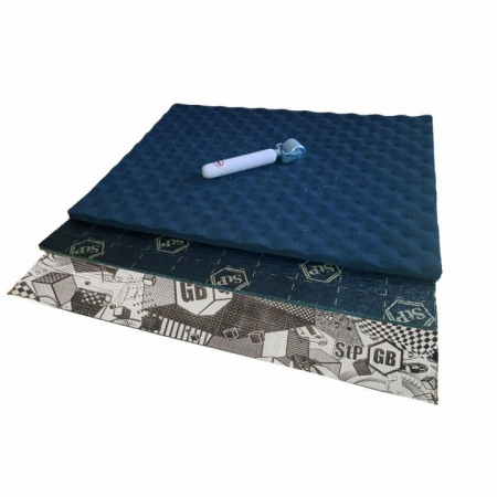 STP - PACHET INSONORIZANT PENTRU DOUA USI STP PRO DOOR - STANDARD, VIBRO FONO TERMO / 3 STRATURI