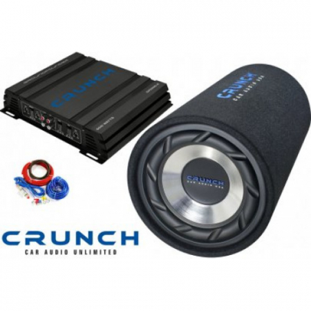 PACHETE SUBWOOFER AUTO - Pachet Subwoofer Crunch Junior Tube Pack