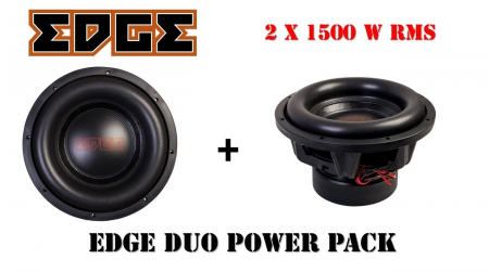 SUBWOOFERE AUTO - Pachet woofere Edge EDP122SPL-E6: