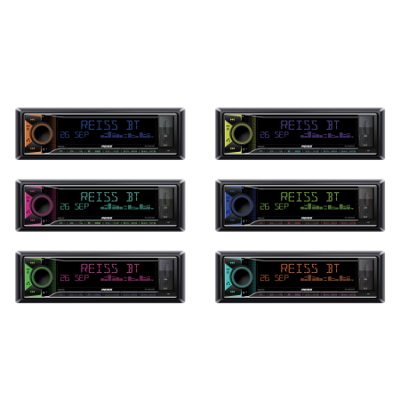 Player auto cu DSP Reiss Audio RS-MX81DSP, 1 DIN, 8 canale DSP, Bluetooth 5.1, USB [1]