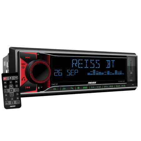 Reiss Auto - Player auto cu DSP Reiss Audio RS-MX81DSP, 1 DIN, 8 canale DSP, Bluetooth 5.1, USB