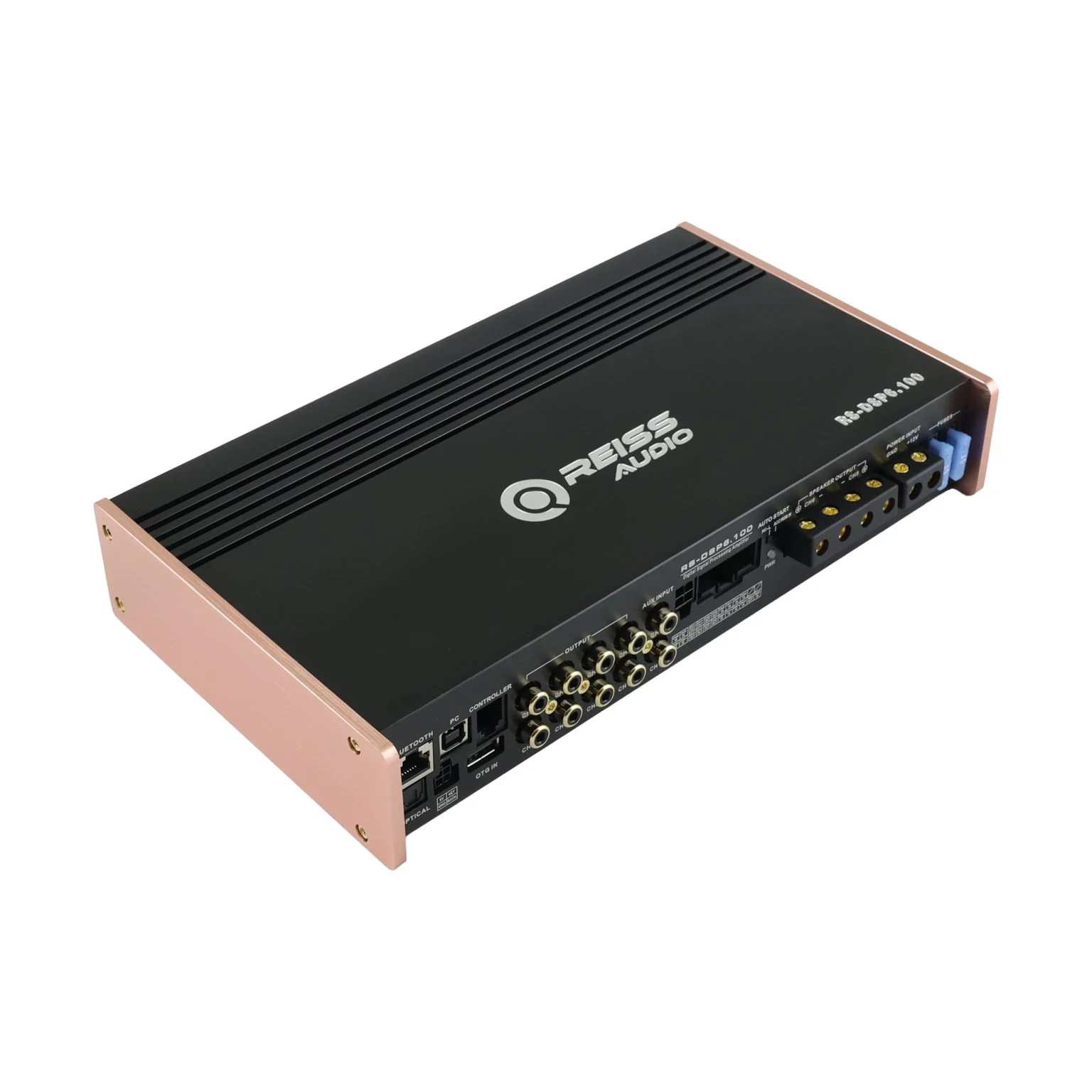 REISS AUDIO - Procesor Audio DSP cu Amplificator Integrat Reiss Audio RS-DSP6.100