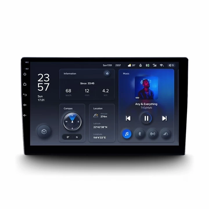 Navigatii Auto - Resigilat Navigatie Auto Teyes X1 4G 2+32GB 10.2" IPS Octa-core 1.6Ghz, Android 4G Bluetooth 5.1 DSP
