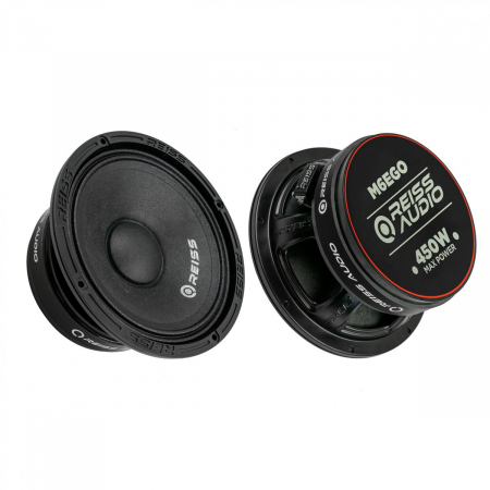 REISS AUDIO - Set difuzoare auto REISS AUDIO RS-M6EGO, 450W, 4 Ohm, 165mm, midrange