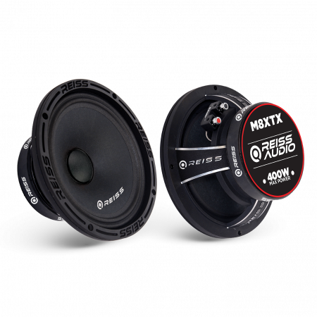 REISS AUDIO - Set difuzoare auto Reiss Audio RS-M8XTX, midrange, 200mm, 4 Ohm, 400W