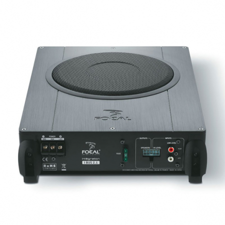 Subwoofer activ 20cm sub scune + 2 iesiri pentru difuzoare usi  IBUS 2.1 [1]