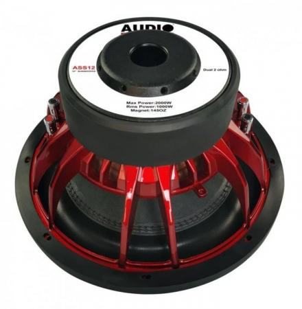 SUBWOOFER AUTO AUDIOSYSTEM ASS-12, 300MM, 1000W RMS [2]