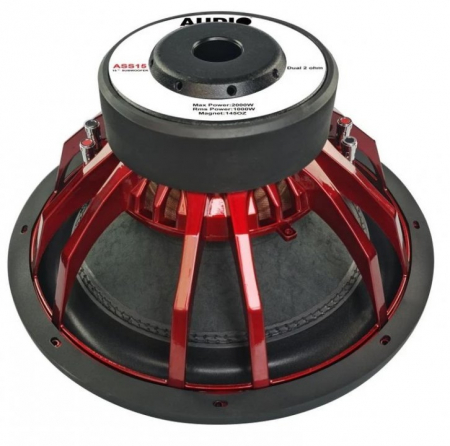 SUBWOOFER AUTO AUDIOSYSTEM ASS-15, 380MM, 1000W RMS [1]