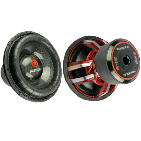 REISS AUDIO - Subwoofer auto Reiss RS-RANGE18 D1 5000W RMS 46 cm 18 inch