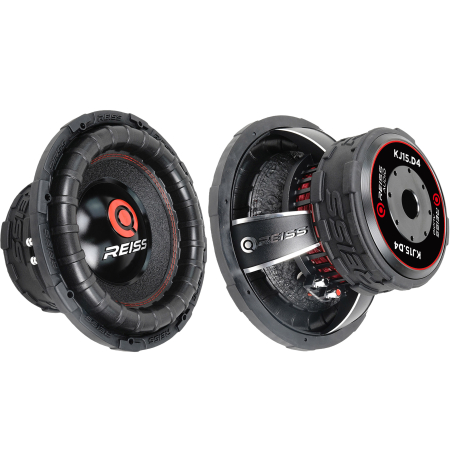 REISS AUDIO - Subwoofer Reiss Audio RS-KJ12 ,2000W RMS 4+4 ohm