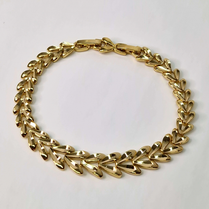 Bratara deosebit de eleganta placata cu aur de 18k [1]