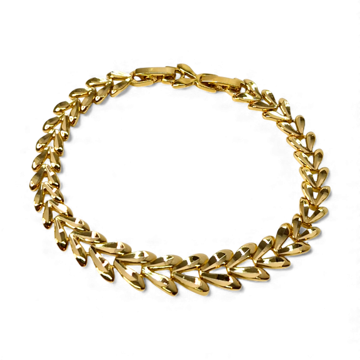 Bratara deosebit de eleganta placata cu aur de 18k [1]