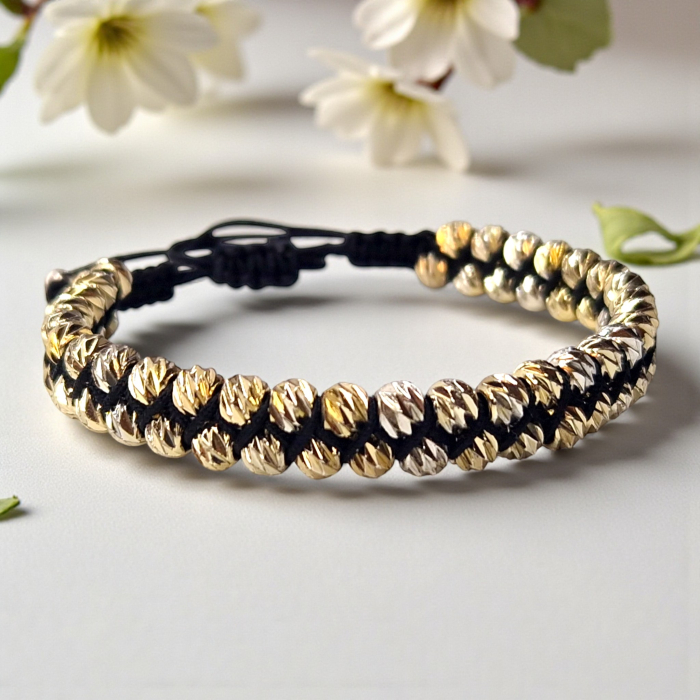 Brățară Kylian placată cu rodiu, reglabilă [6]