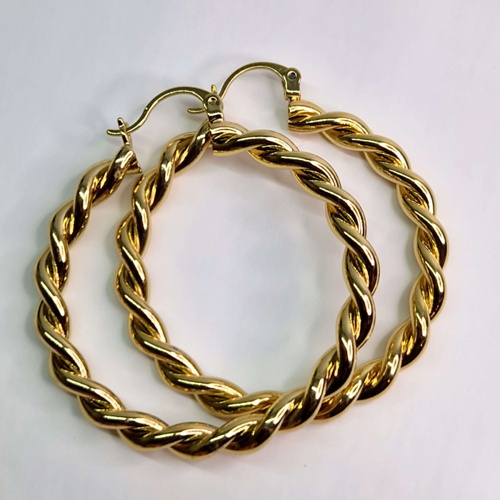 Cercei placati cu aur 18K Casiana [3]