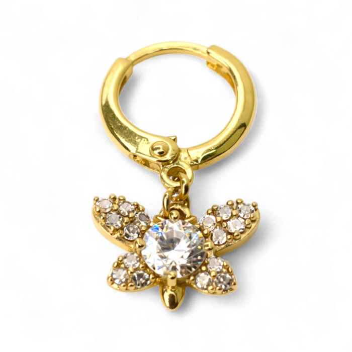 Cercei placați cu aur Narcisa – strălucire delicată [7]