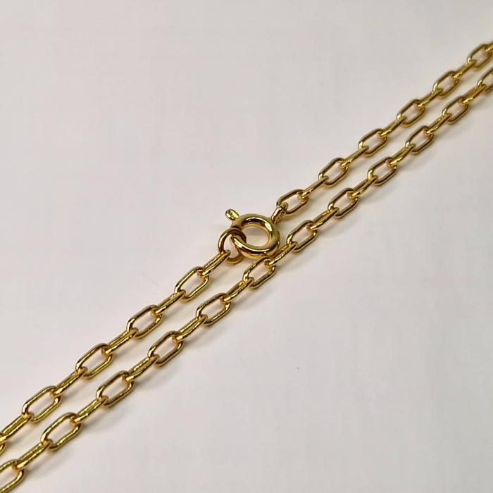 Lant cu lungime de 50 cm placat cu aur de 14k [3]