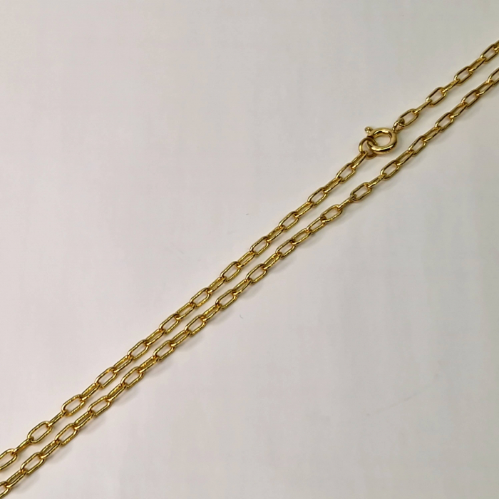 Lant cu lungime de 50 cm placat cu aur de 14k [5]