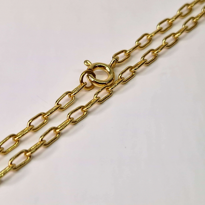 Lant cu lungime de 50 cm placat cu aur de 14k [2]