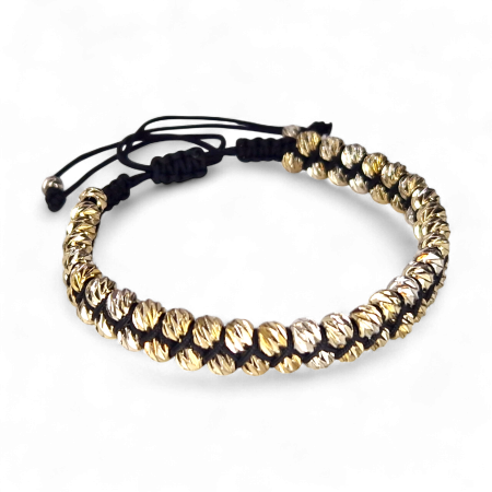 Bratari reglabile - Brățară Kylian placată cu rodiu, reglabilă