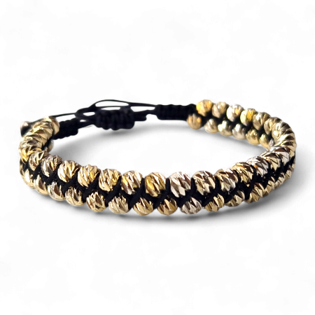 Brățară Kylian placată cu rodiu, reglabilă [6]