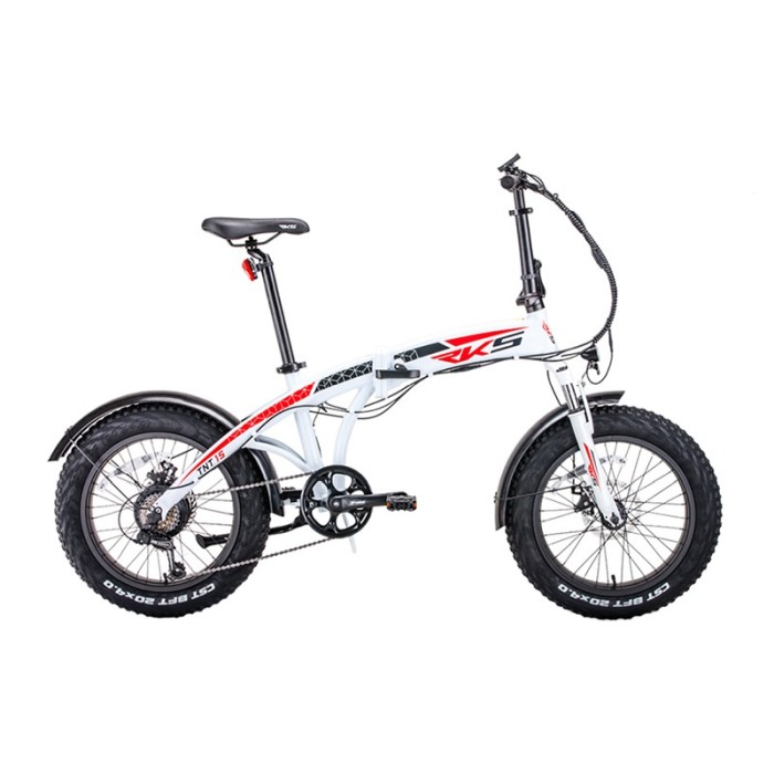 Bicicleta electrica RKS TNT-15 pliabila 250W, Li-Ion 36V 10Ah, Fat Tyre [2]