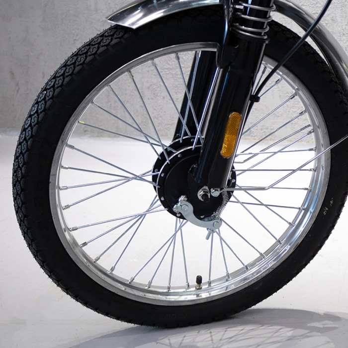 Bicicleta electrica UTIL, 2 locuri, 500W, 60V 12Ah, fara permis, alarma, Kuba [5]