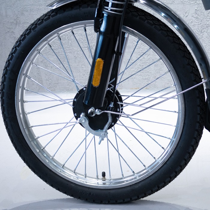 Bicicleta electrica UTIL, 2 locuri, 500W, 60V 12Ah, fara permis, alarma, Kuba [4]