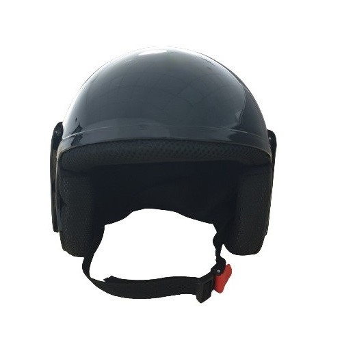 Casca scuter, open face parasolar detasabil, negru lucios, marimea M (56-57cm) [3]