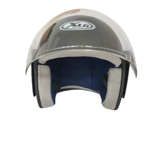 Casca scuter, open face parasolar detasabil, negru mat, marimea M (56-57cm) [3]