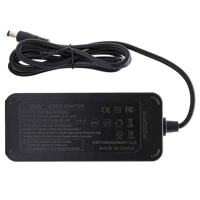 INCARCATOR LI-ION 36V-2A, CONNECTOR 5.5 MM PENTRU TROTINETE ELECTRICE [2]