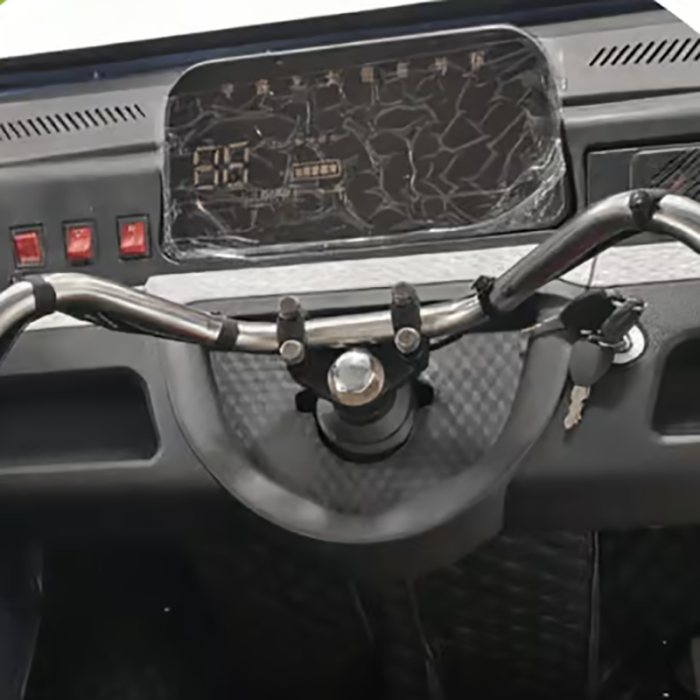 Tricicleta electrica, cabina dubla si remorca, fara permis 2000W, 25km/h [5]
