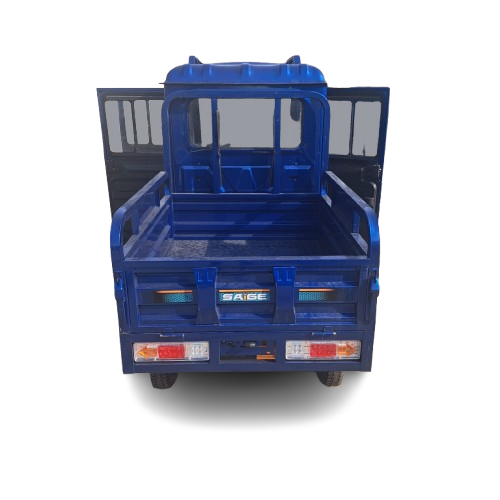 Tricicleta electrica, cabina dubla si remorca, fara permis 2000W, 25km/h [8]