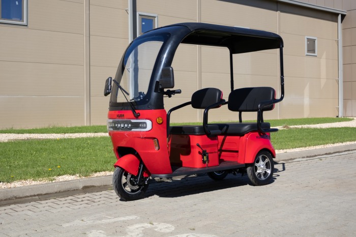 Tricicleta electrica OPTIMUS MAX 1000W, 72V 20 Ah, 25km/h, autonomie 50 km [10]