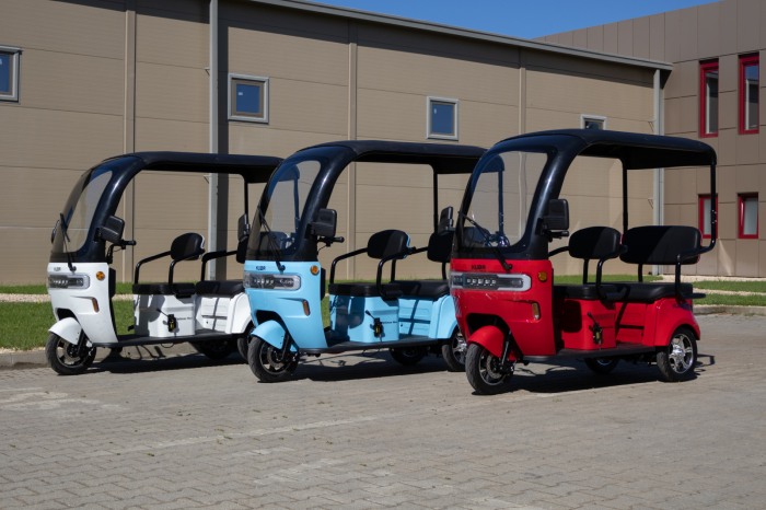 Tricicleta electrica OPTIMUS MAX 1000W, 72V 20 Ah, 25km/h, autonomie 50 km [27]